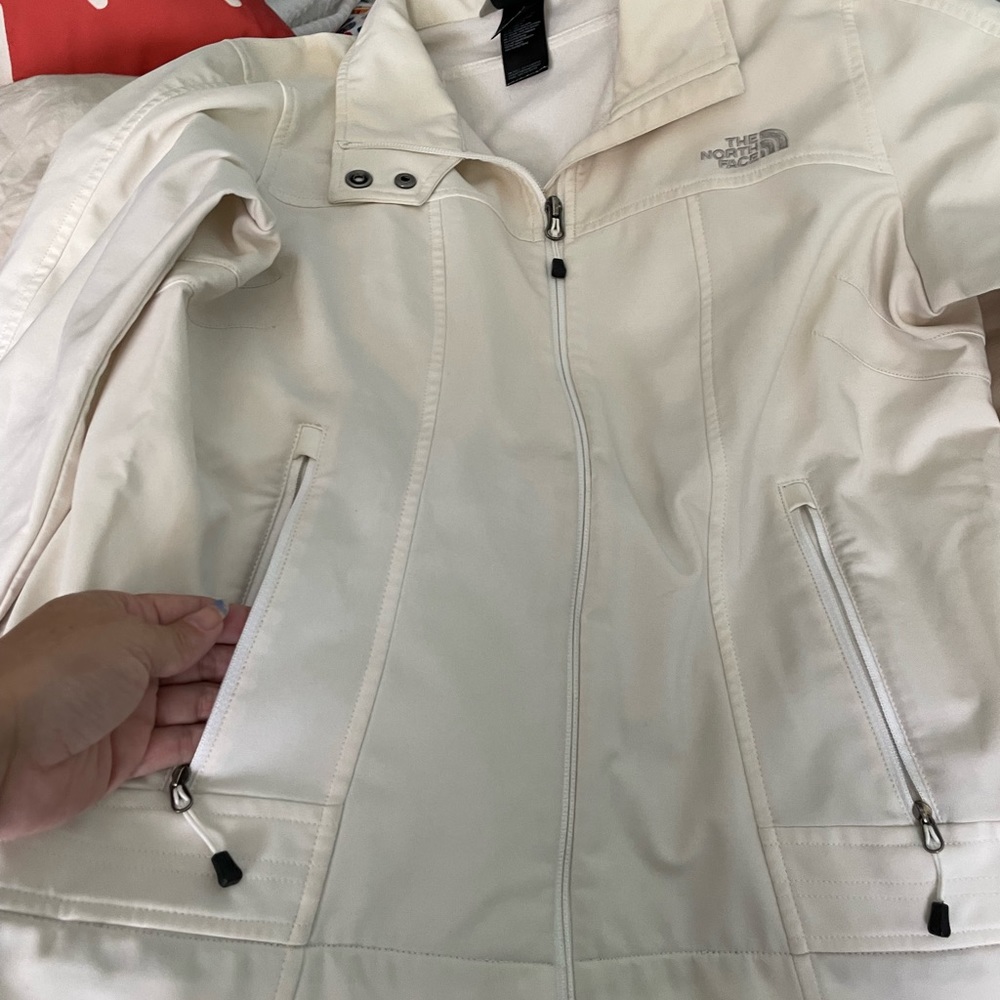 North Face White Jacket. - image 2